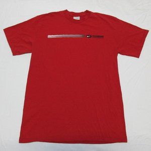 Vintage Y2K Nike Gray Tag T-Shirt Men's Size XL Red